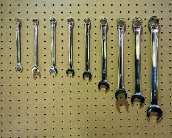 Garage Pegboard Mounting in San Luis Obispo